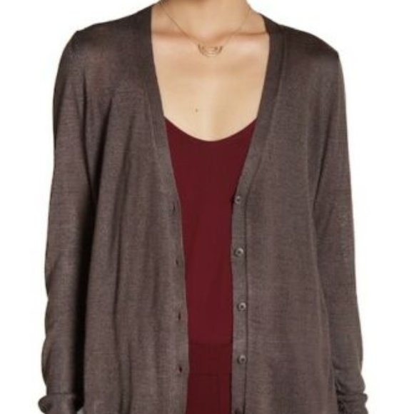 NEW NIC+ZOE Silk Blend Cardigan XS, S, M - Picture 2 of 5